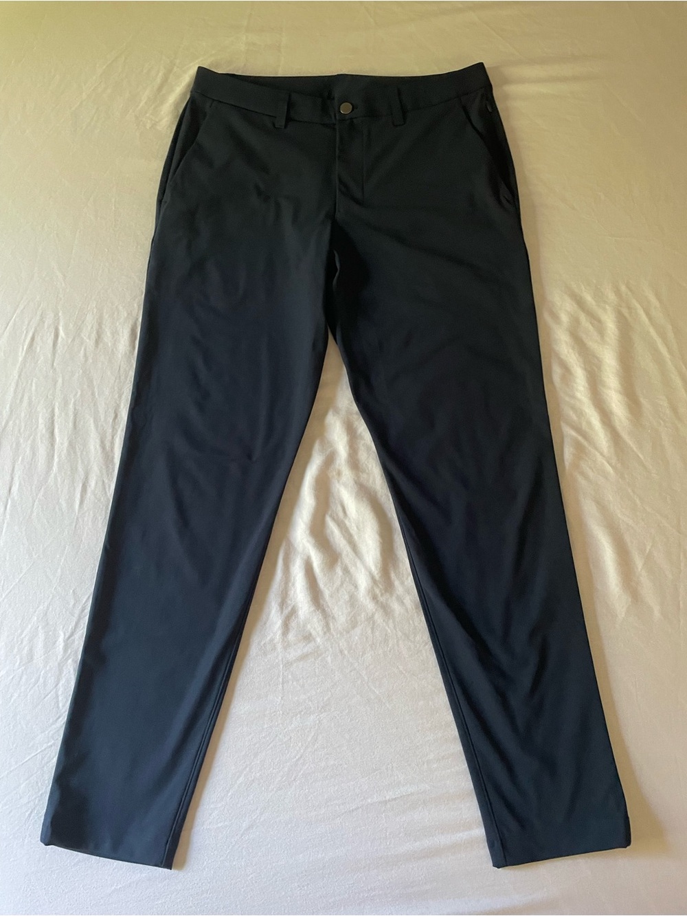 Lululemon ABC Slim-Fit Trouser 32L Navy Warpstreme